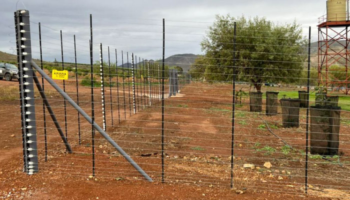 Free-Standing Electric Fence Systems